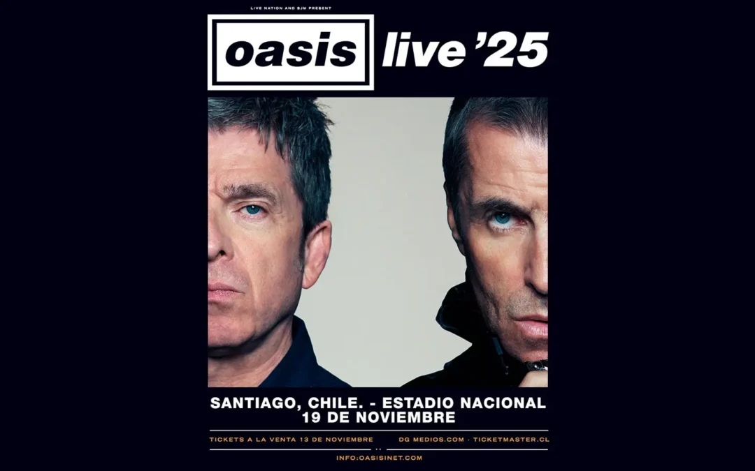 Oasis regresa a Chile en un concierto en el Estadio Nacional