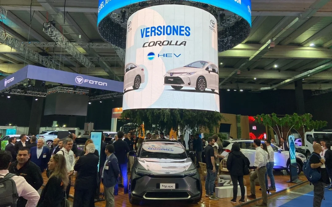 Toyota reafirmó posición en feria: “Todas las tecnologías tienen que combatir el carbono”