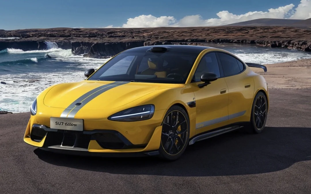 Xiaomi presentó Xiaomi SU7 Ultra, el automóvil de 4 puertas más rápido del mundo