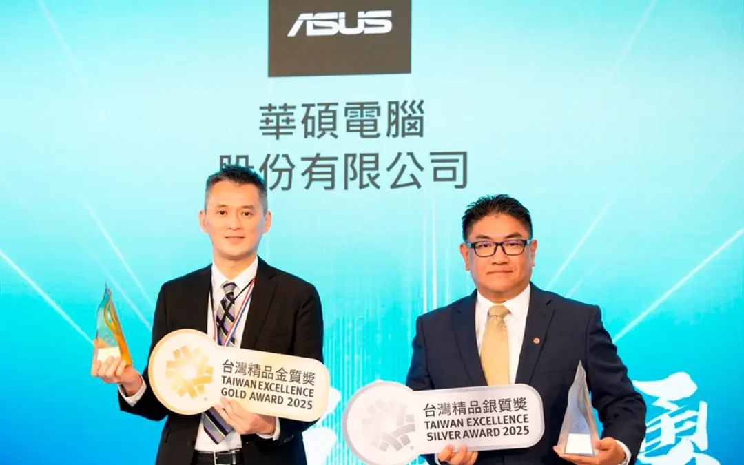 ASUS gana 13 premios en los Taiwan Excellence Awards