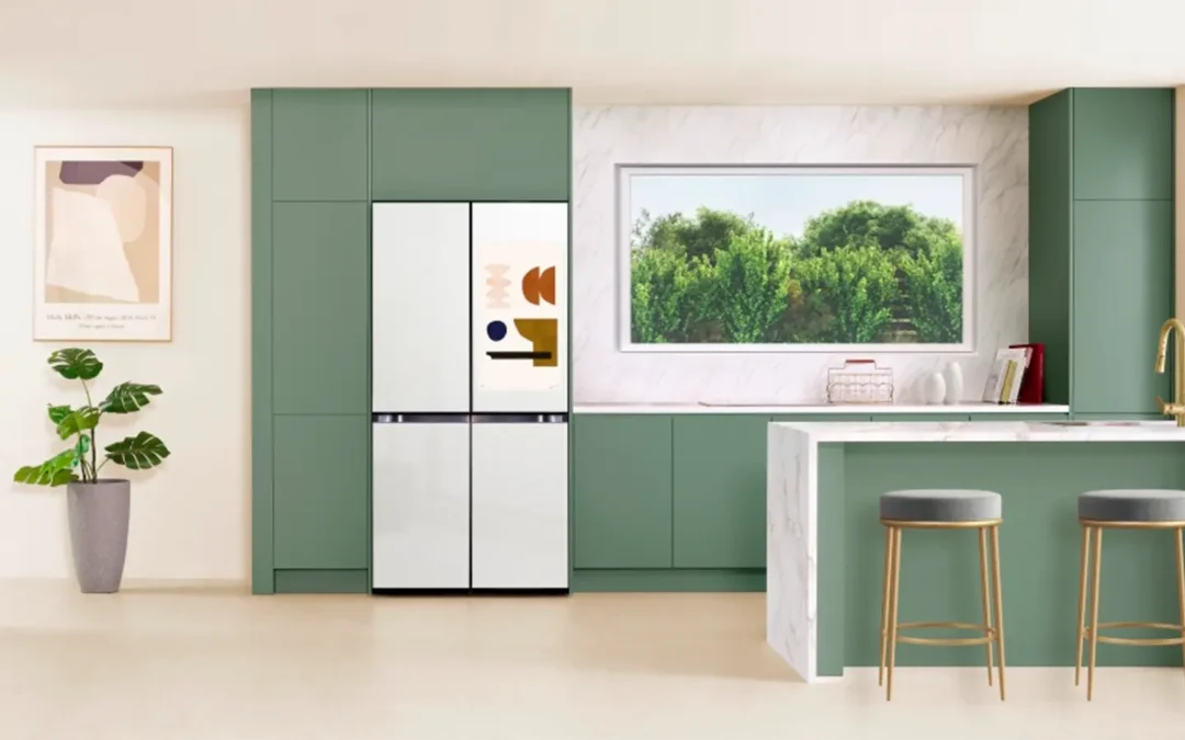Samsung presentó nuevos refrigeradores con innovadora tecnología AI Hybrid Cooling en CES 2025