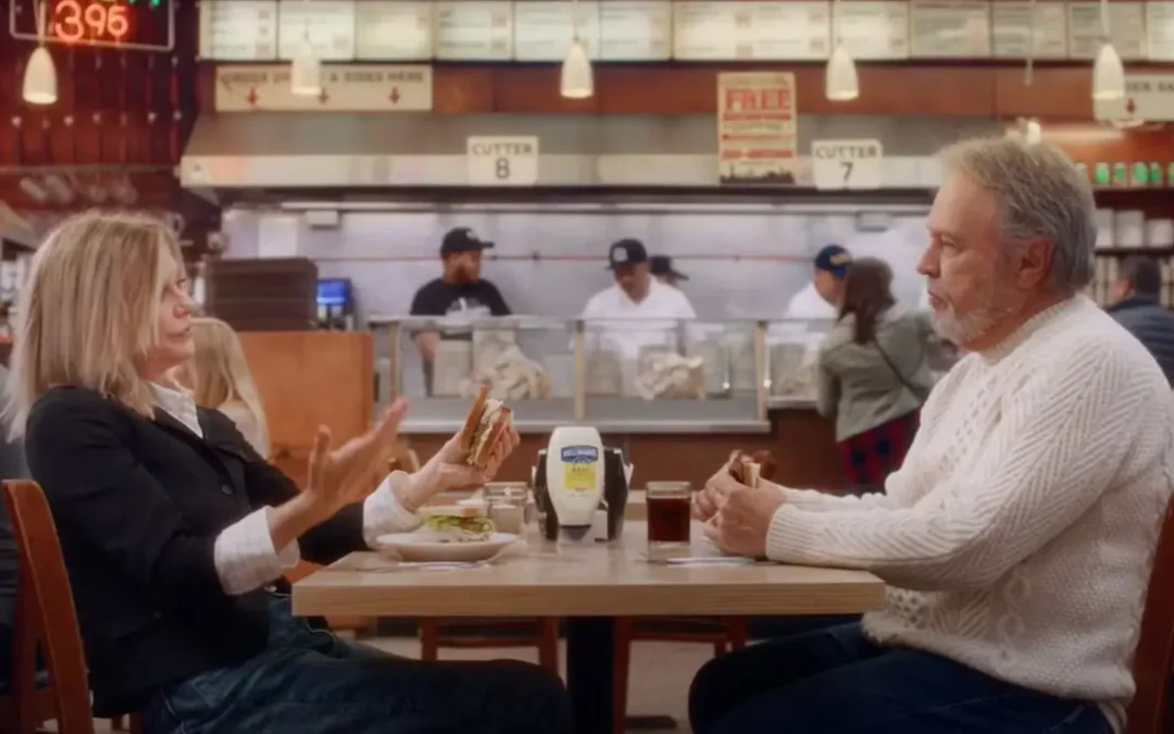 Sydney Sweeney revivió la icónica escena de Cuando Harry Conoció a Sally en un comercial para el Super Bowl