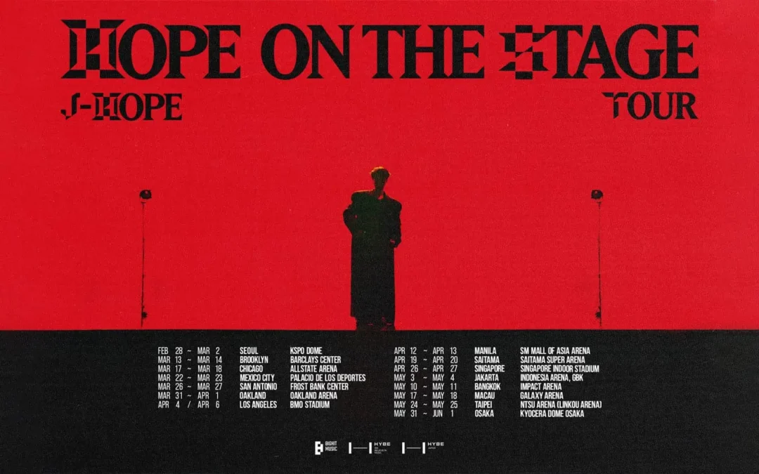 ‘Hope On The Stage Tour: J-Hope debuta su primer tour como solista