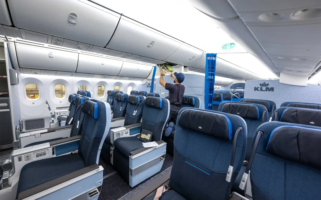 KLM Royal Dutch Airlines introdujo la clase Premium Comfort