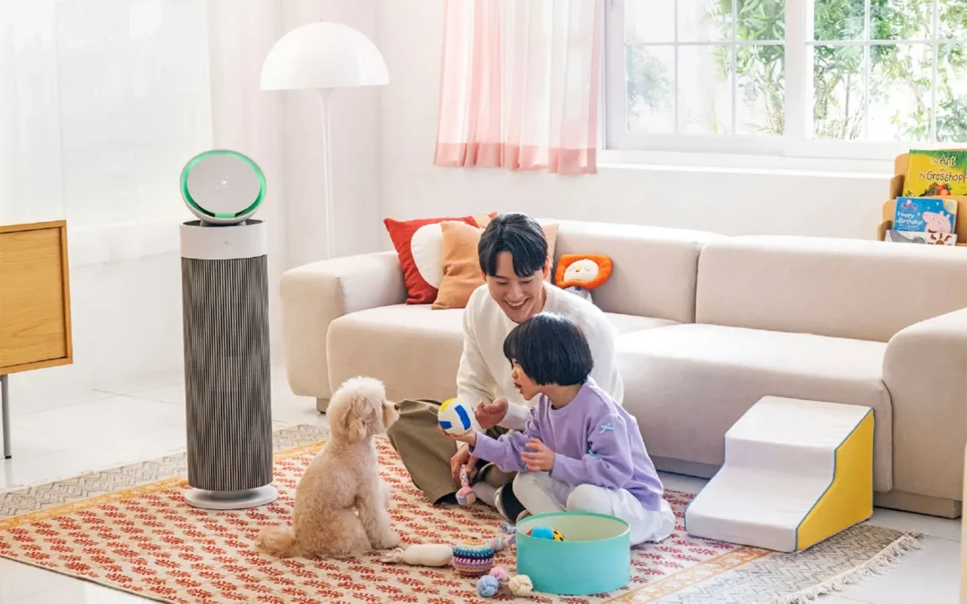LG lanzó estilizada y potente solución de cuidado del aire Puricare Aerobooster