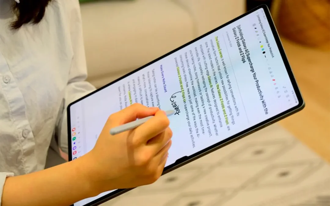 Resume papers, libros, infografías y más con Asistente de Notas de Samsung