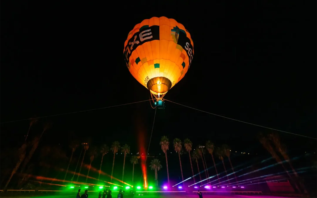 AXE cerró el verano con un evento épico en las alturas