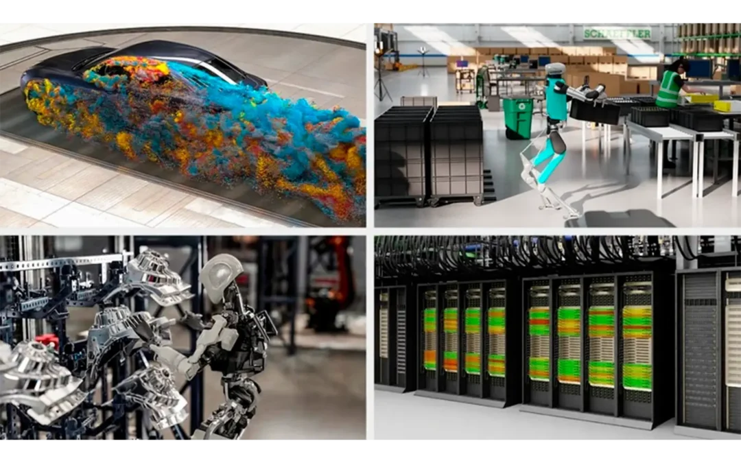 Sistema operativo de IA física NVIDIA Omniverse se expande a más sectores y socios 