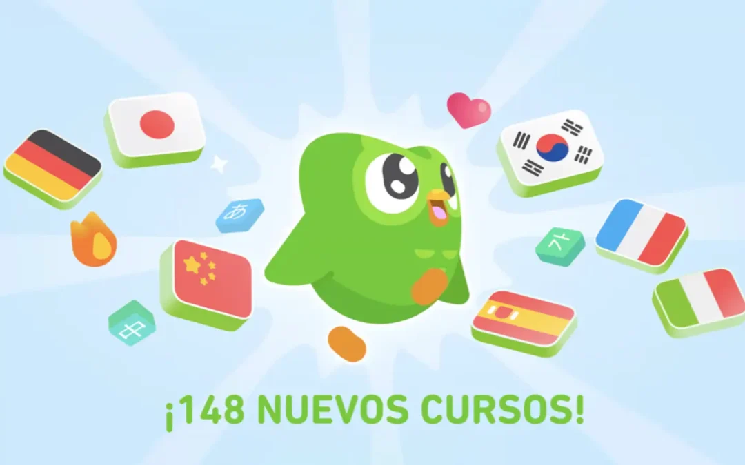 Duolingo lanza 148 nuevos cursos de idiomas