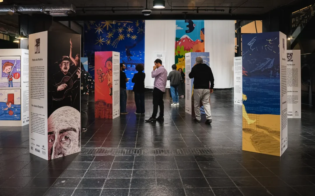 “Páginas en tela”: ilustradores chilenos reimaginan a grandes autores nacionales