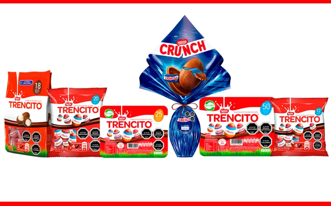 Trencito vuelve con sus huevitos de chocolate para esta Pascua