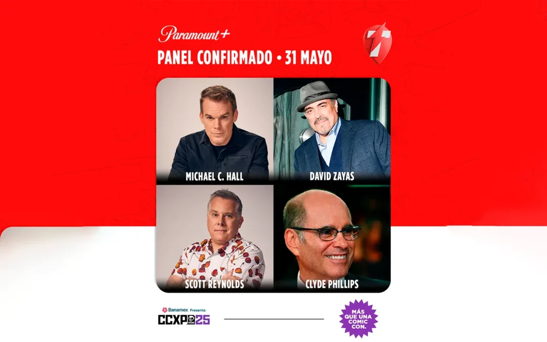 Paramount+ se une a la acción con un panel épico de Dexter: Resurrection en CCXPMX25