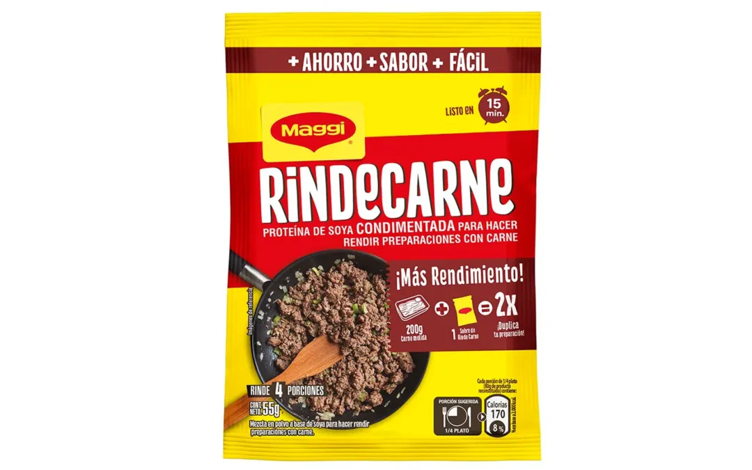 Haz rendir tus preparaciones de carne molida con Maggi Rindecarne