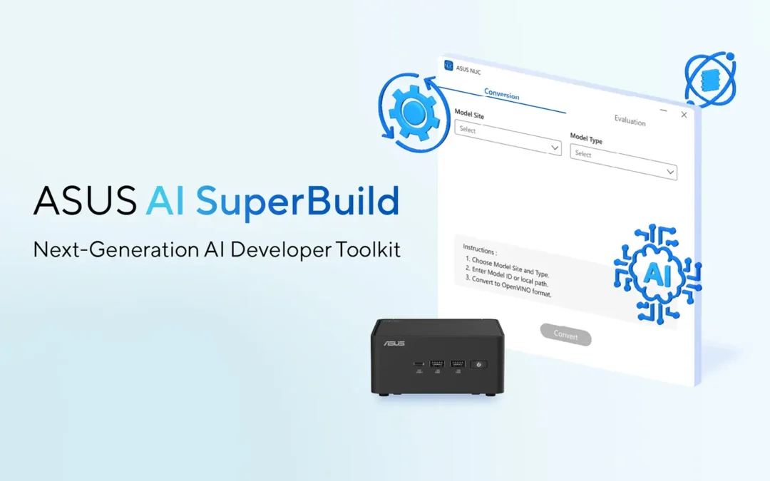 ASUS e Intel lanzarán un kit de herramientas para desarrolladores de IA de próxima generación