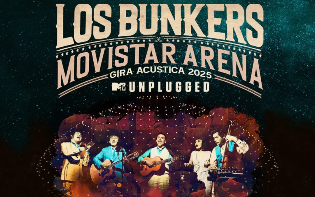 Comenzó la preventa de Los Bunkers para show en Movistar Arena