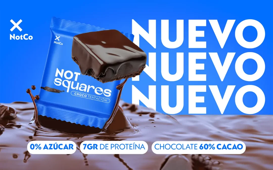 NotCo presentó NotSquares Choco Tentación