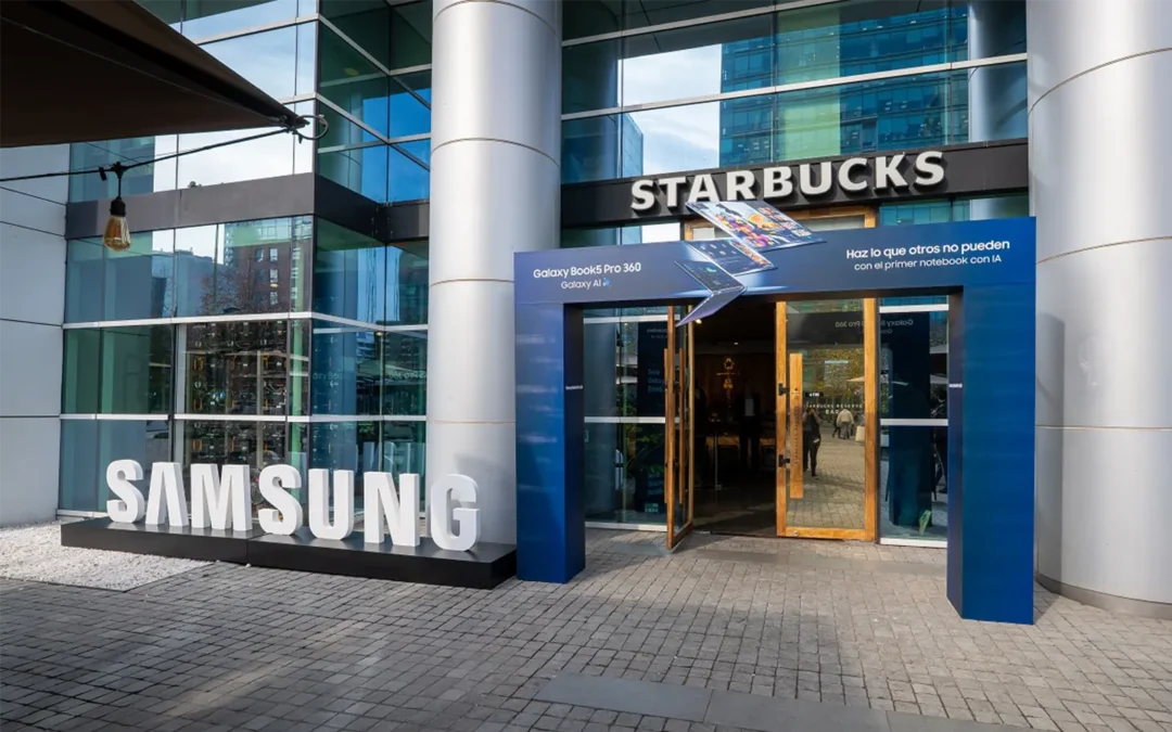 Samsung y Starbucks se unen para presentar el Galaxy Book5 Pro 360