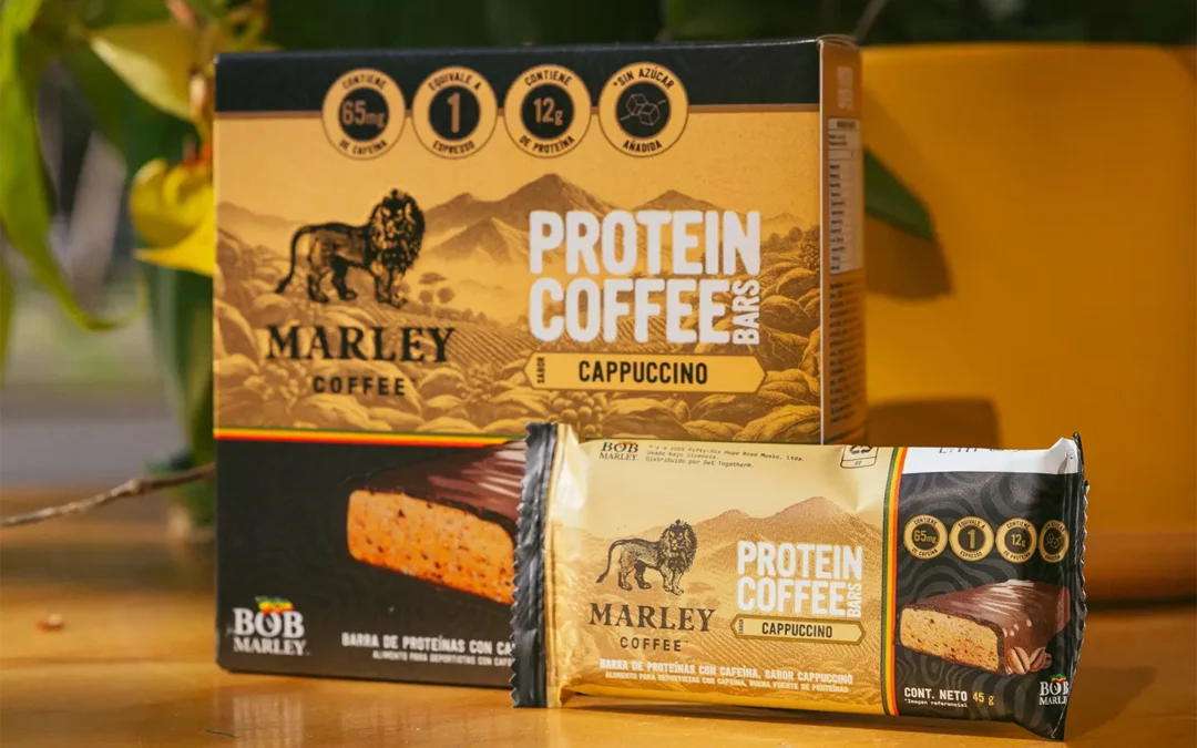 Marley Coffee lanzó barrita con todo el sabor del café y 12 gramos de proteína