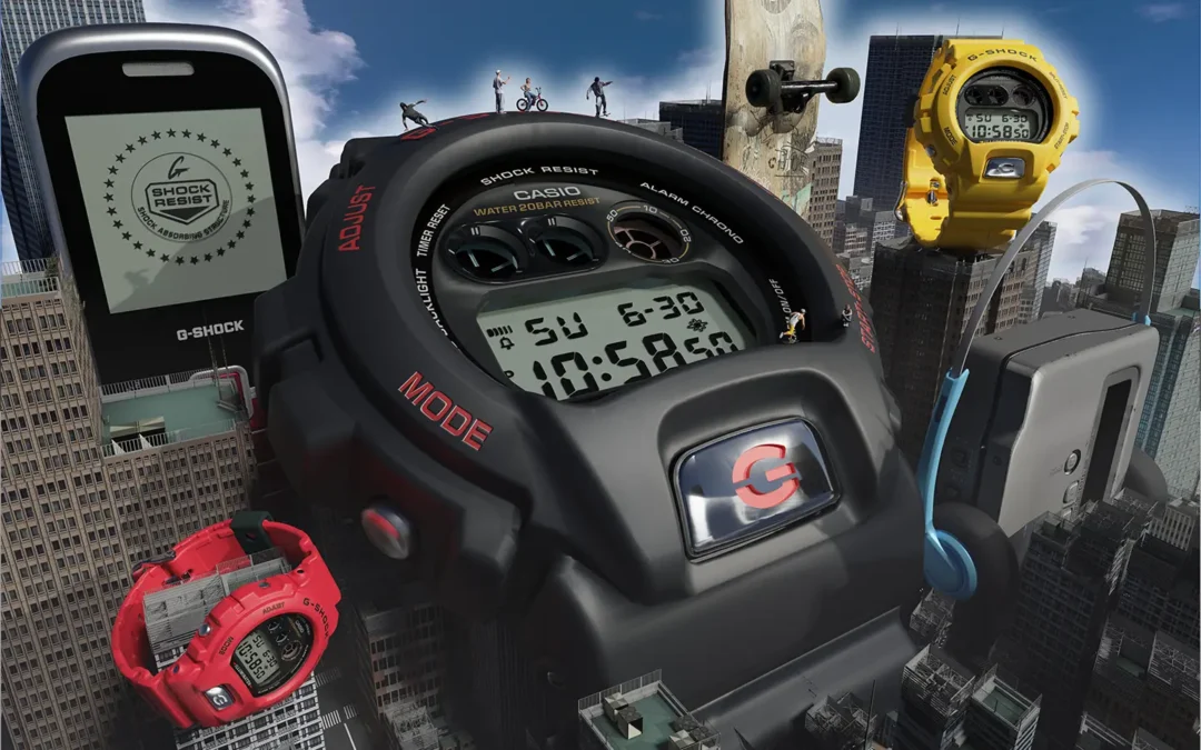 G-SHOCK celebra los 30 años de su modelo icónico  DW-6900 con una edición conmemorativa