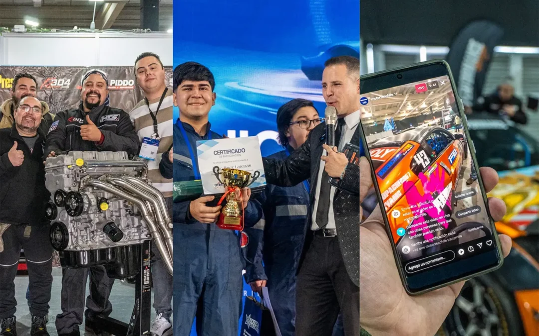 Con visión internacional y sello formativo: Motortec Chile abre sus puertas a la nueva generación del mundo motor