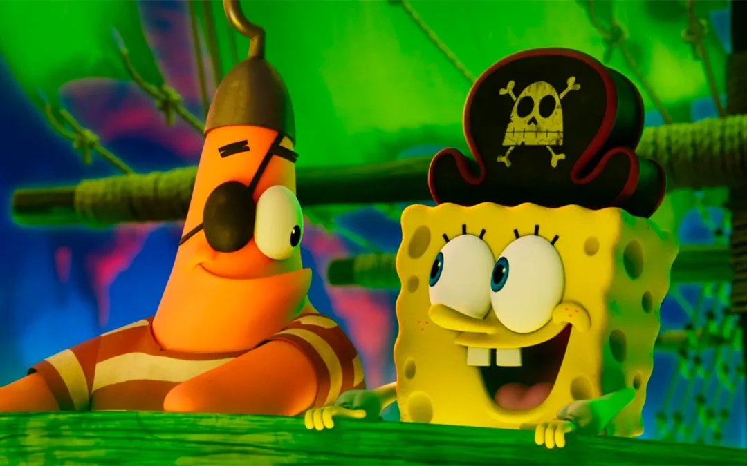 Bob Esponja vuelve al cine con una aventura pirata llena de risas y pantalones perdidos