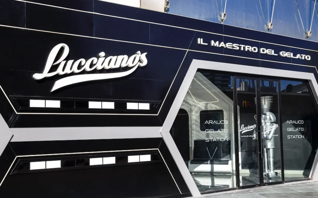 Lucciano’s aterrizó en Chile con una heladería de otro planeta en Parque Arauco