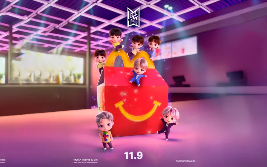 TinyTAN en la Cajita Feliz de McDonald’s: coleccionables, nostalgia y diversión familiar