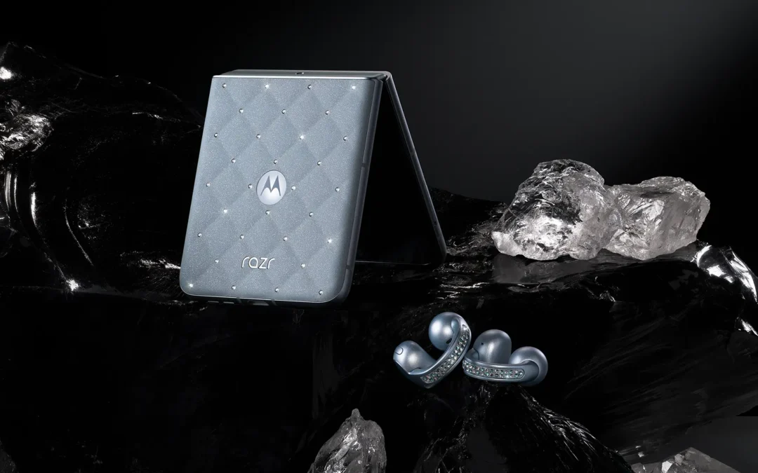 The Brilliant Collection: los nuevos moto buds loop y el motorola razr 60 con cristales Swarovski ya en Chile