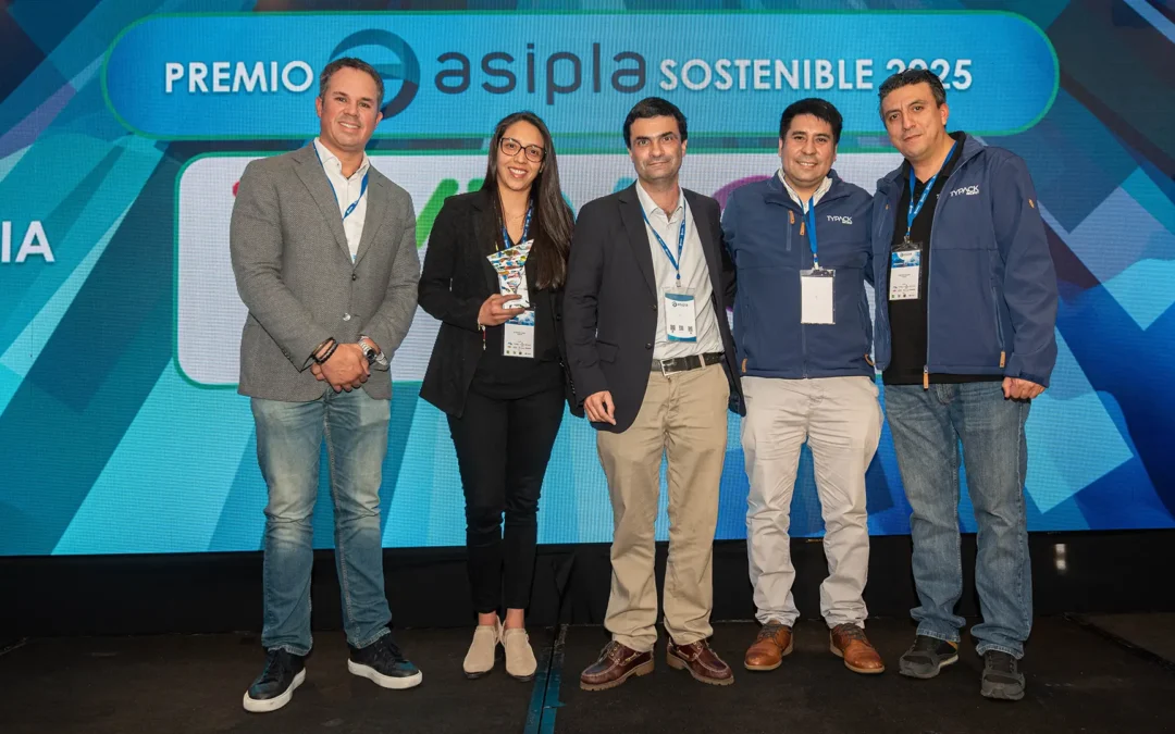 Typack logra Premio ASIPLA Sostenible por bajar peso de empaques plásticos
