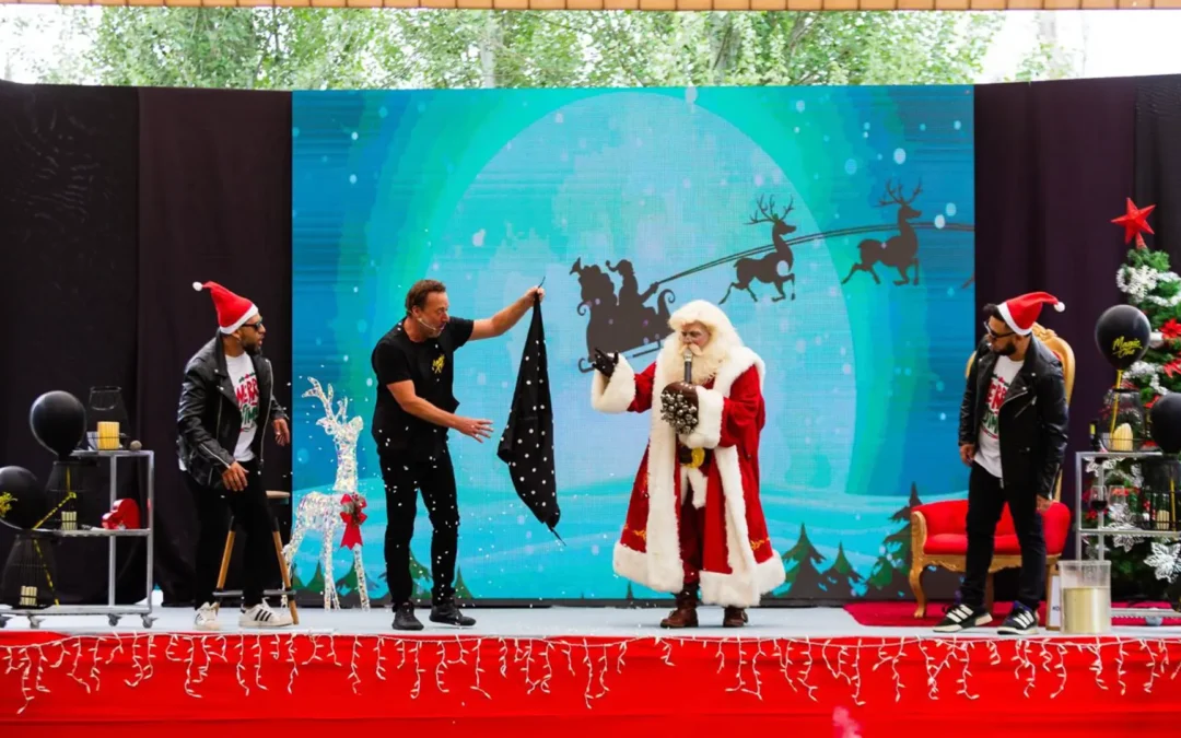 Magic One protagonizará inédito show de magia extrema gratuito junto a Santa y sus duendes en Mall Sport