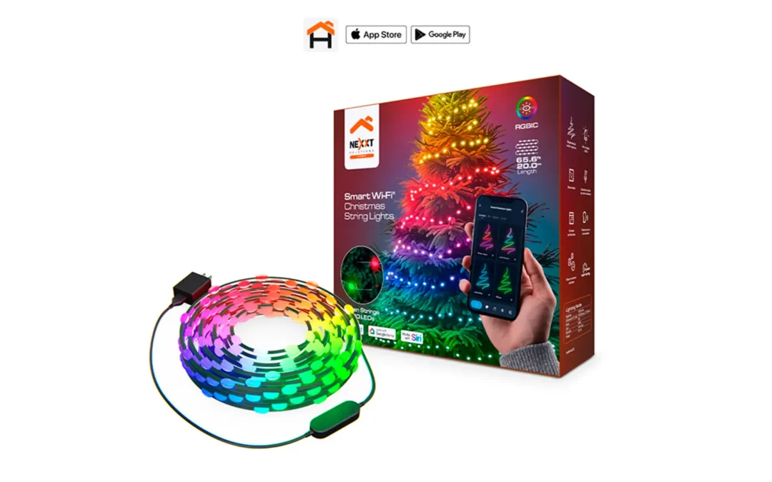 Nexxt Home lanzó en Chile sus luces Navideñas Inteligentes Wi-Fi: la fusión perfecta de tradición y tecnología