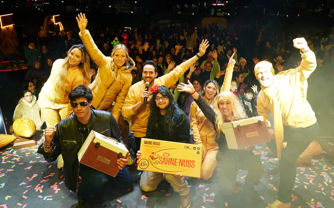 Gira Sahne Nuss 2025: más de 20.000 personas y la barra de chocolate de 4,5 kg