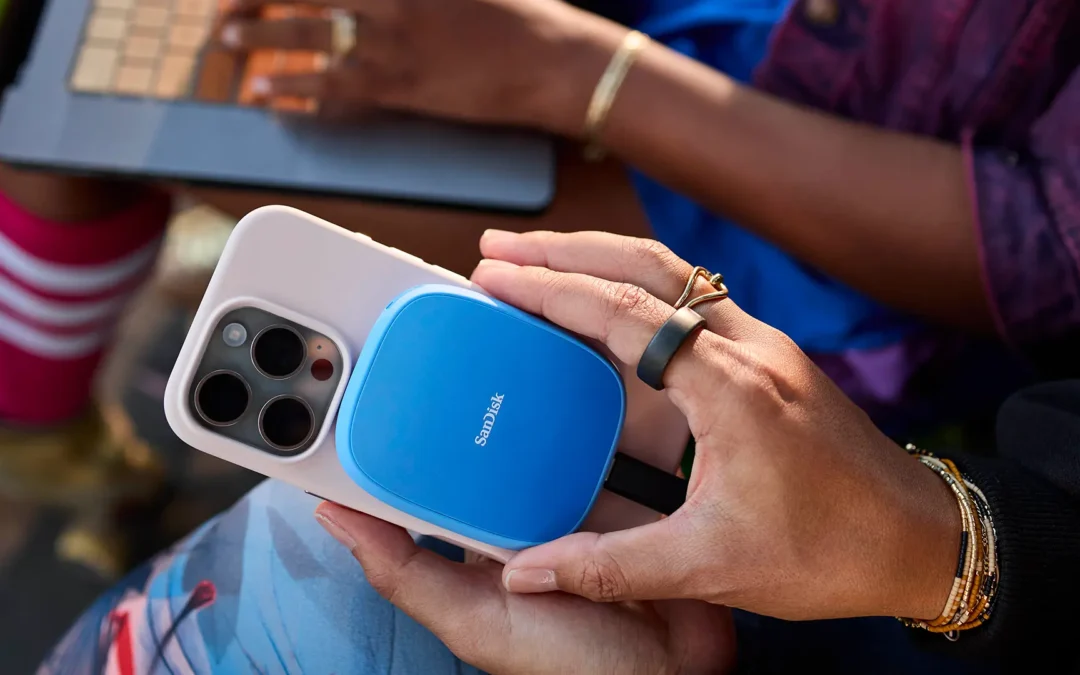 Sandisk amplía su gama de productos para creadores de contenido con la nueva unidad SANDISK Creator Phone SSD