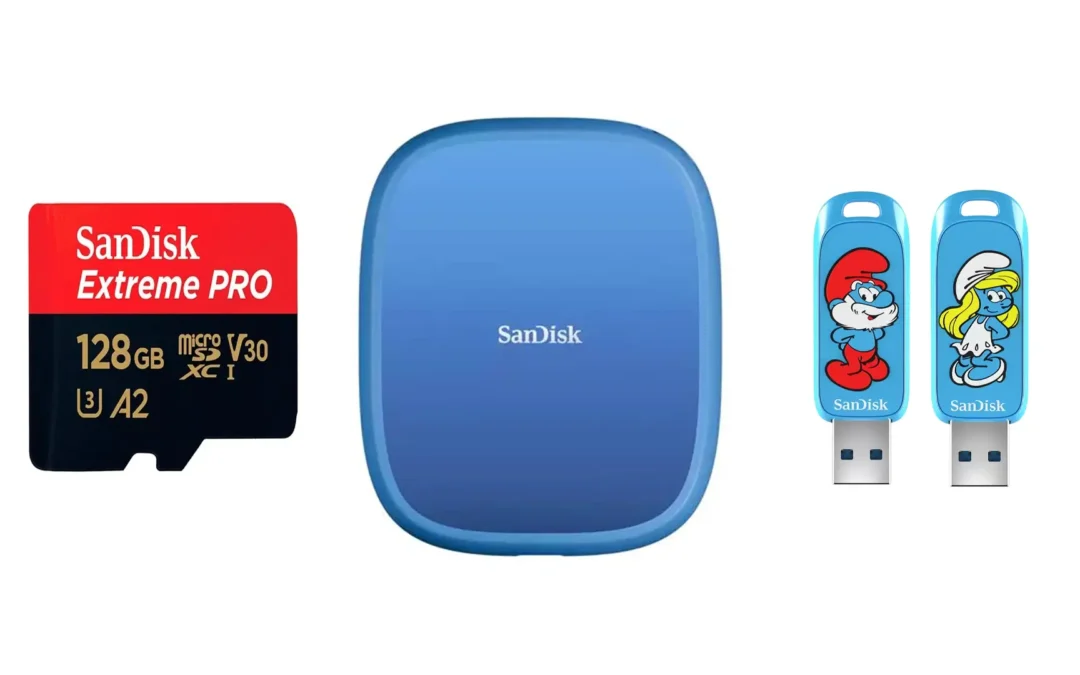 Guía de regalos SanDisk: tecnología práctica para sorprender con almacenamiento inteligente