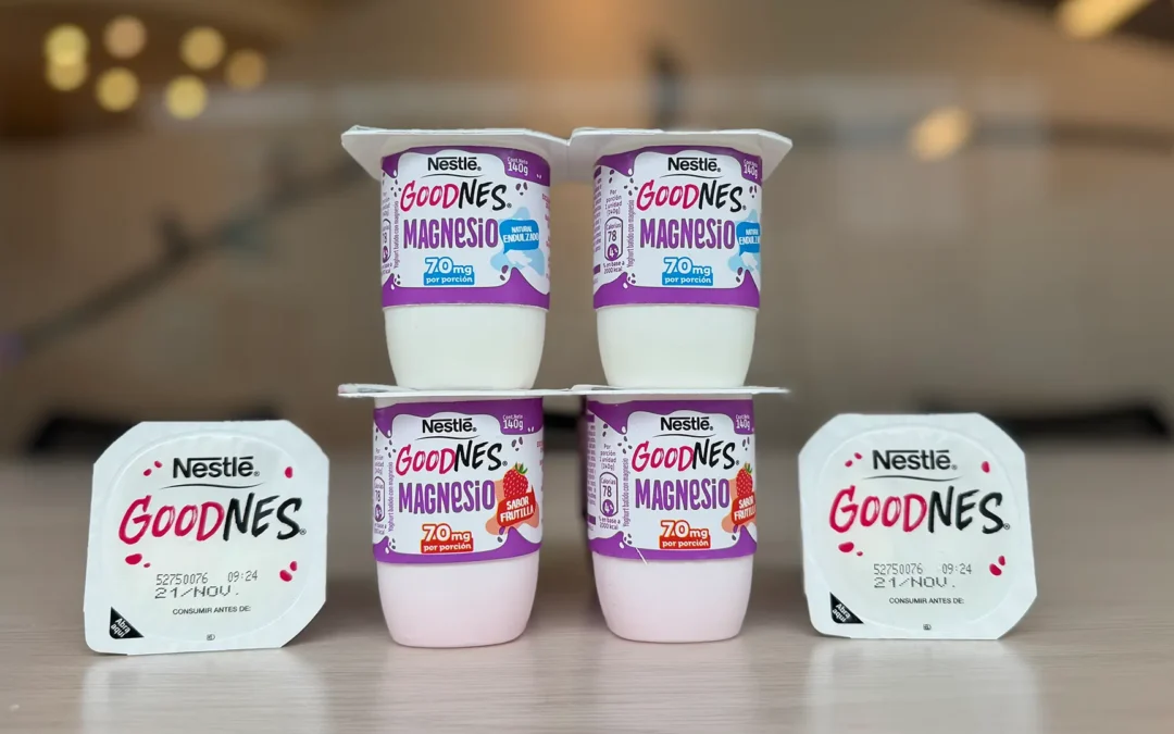 Nestlé presentó su primer yogurt con alto contenido de magnesio