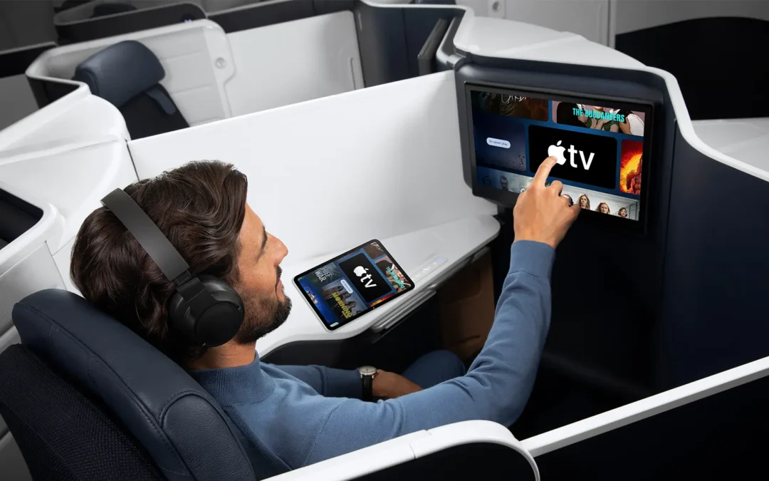 Air France anuncia una nueva alianza con Apple TV para mejorar su oferta de entretenimiento a bordo