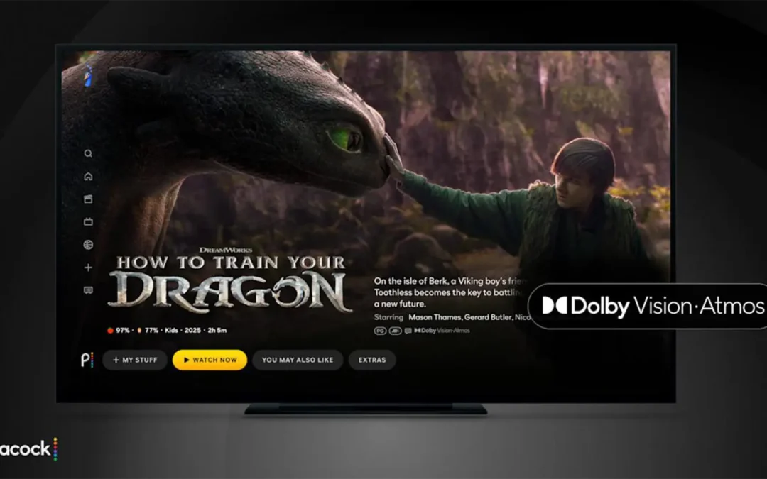 Peacock amplía Dolby Vision y Atmos para transmisiones deportivas en vivo