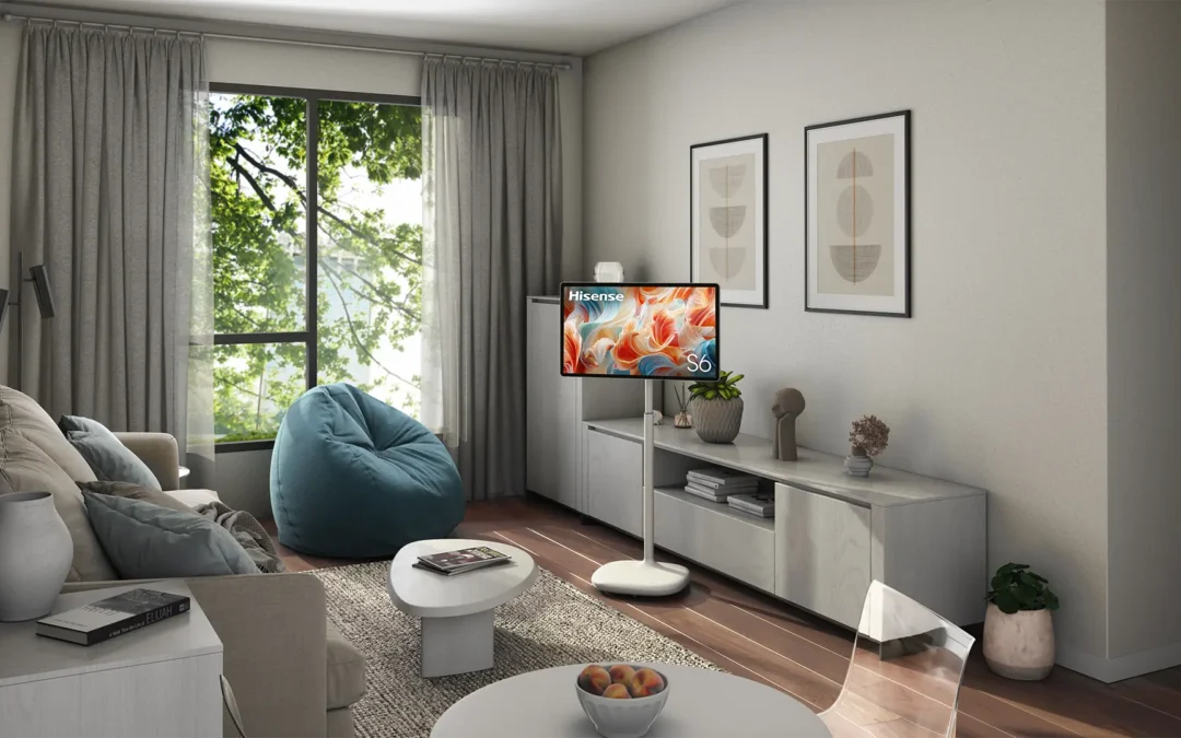 Hisense presentó S6 FollowMe, una pantalla inteligente para una “Vida en movimiento”