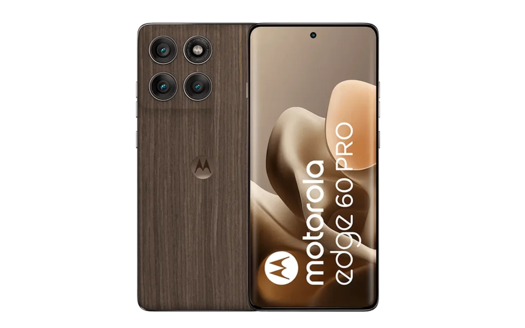 PANTONE Walnut: así es la nueva edición de motorola edge 60 pro con acabado en madera