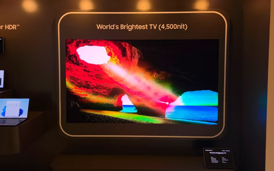 Samsung sorprende en CES 2026 con la TV más brillante del mundo: así es la nueva generación QD-OLED