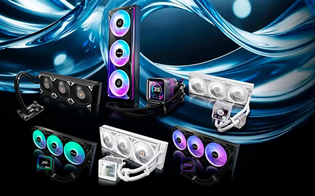 ASRock lanzó su línea de refrigeración líquida AIO de nueva generación
