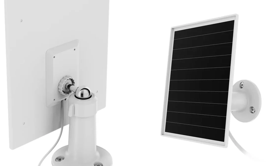 Nexxt Home lanzó en Chile Panel Solar Universal para cámaras inteligentes exteriores
