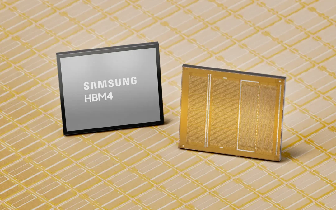 Samsung comienza la producción en masa de HBM4 con rendimiento superior para computación de IA
