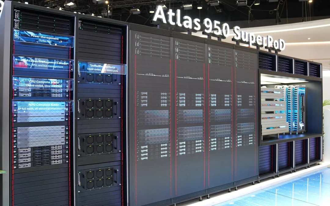 Huawei lanzó nuevas opciones de SuperPoD, diseñadas para la era de la Inteligencia Artificial