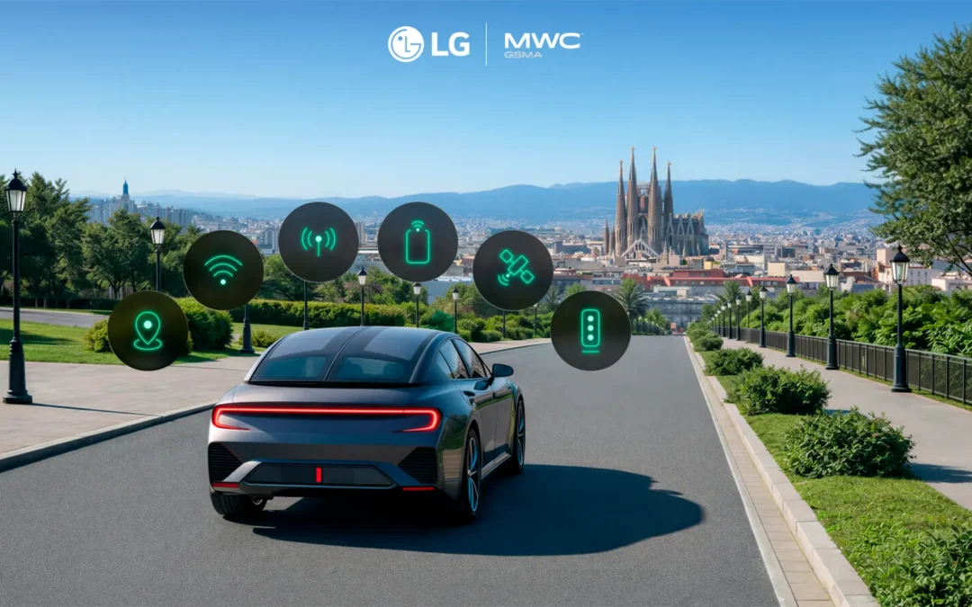 LG se posiciona como líder en telemática vehicular y pisa el acelerador hacia la era de los vehículos inteligentes