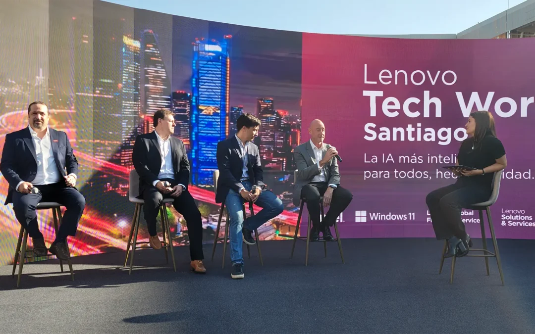 Lenovo presentó Tech World Chile y mostró cómo la IA híbrida impulsa la próxima generación de tecnología