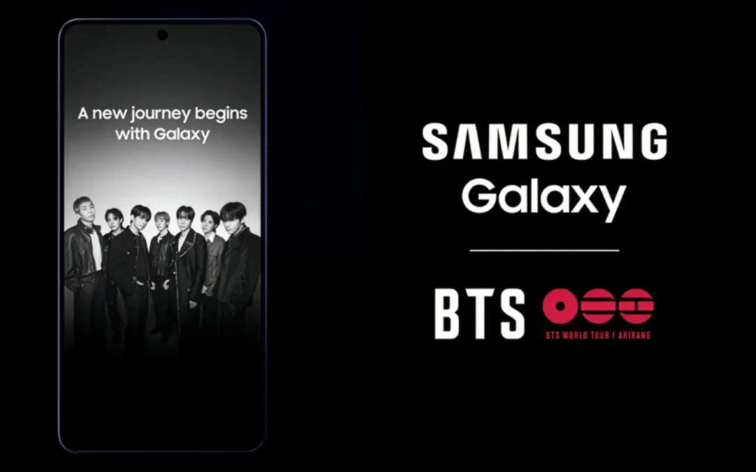 Samsung potencia ‘BTS WORLD TOUR ‘ARIRANG’’ con Galaxy
