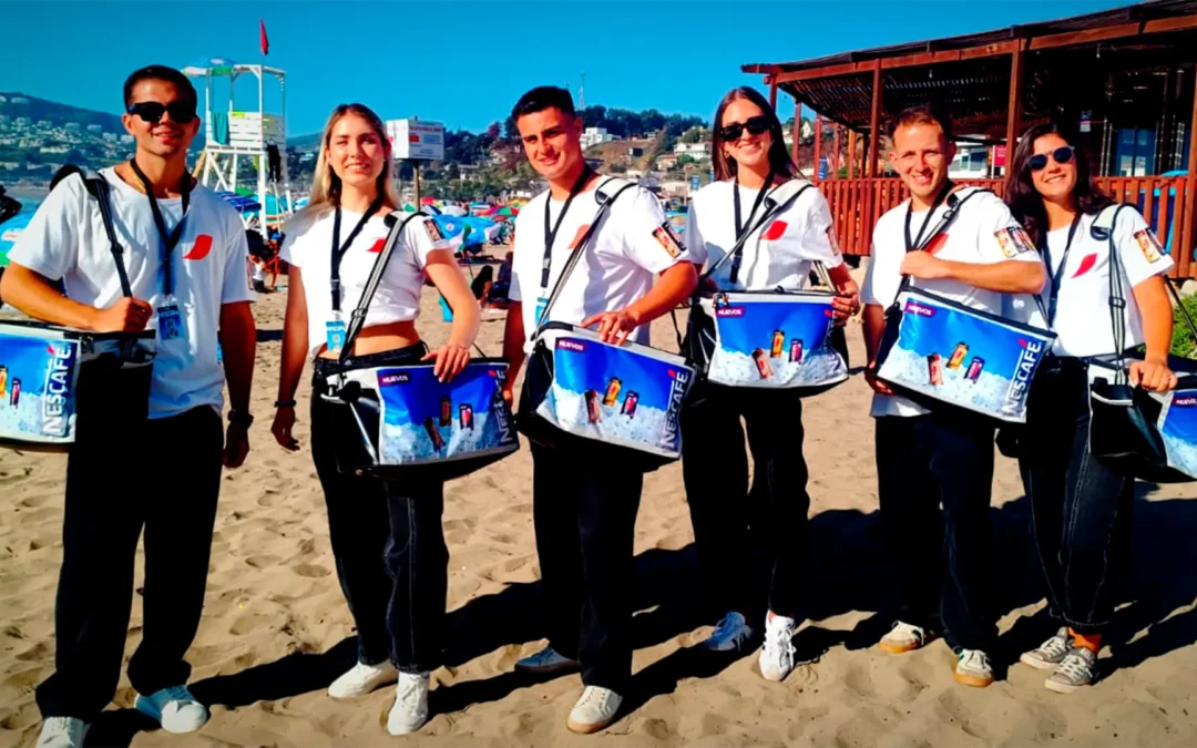 NESCAFÉ refresca Viña del Mar con su nuevo café frío
