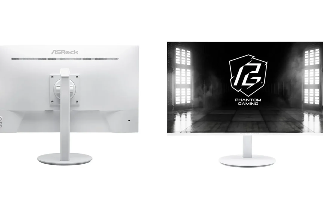 ASRock lanzó sus nuevos monitores Phantom Gaming de 27” y 240 Hz