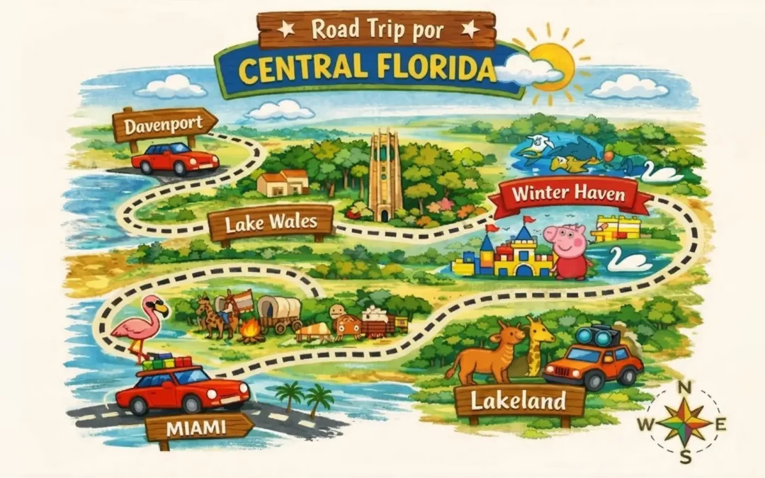 De Miami a Lakeland: un Road trip que revela el lado más sorprendente y encantador de Florida